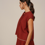 Elsa Top Red