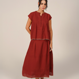 Elsa Top Red