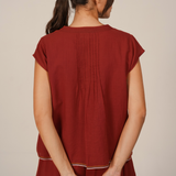 Elsa Top Red