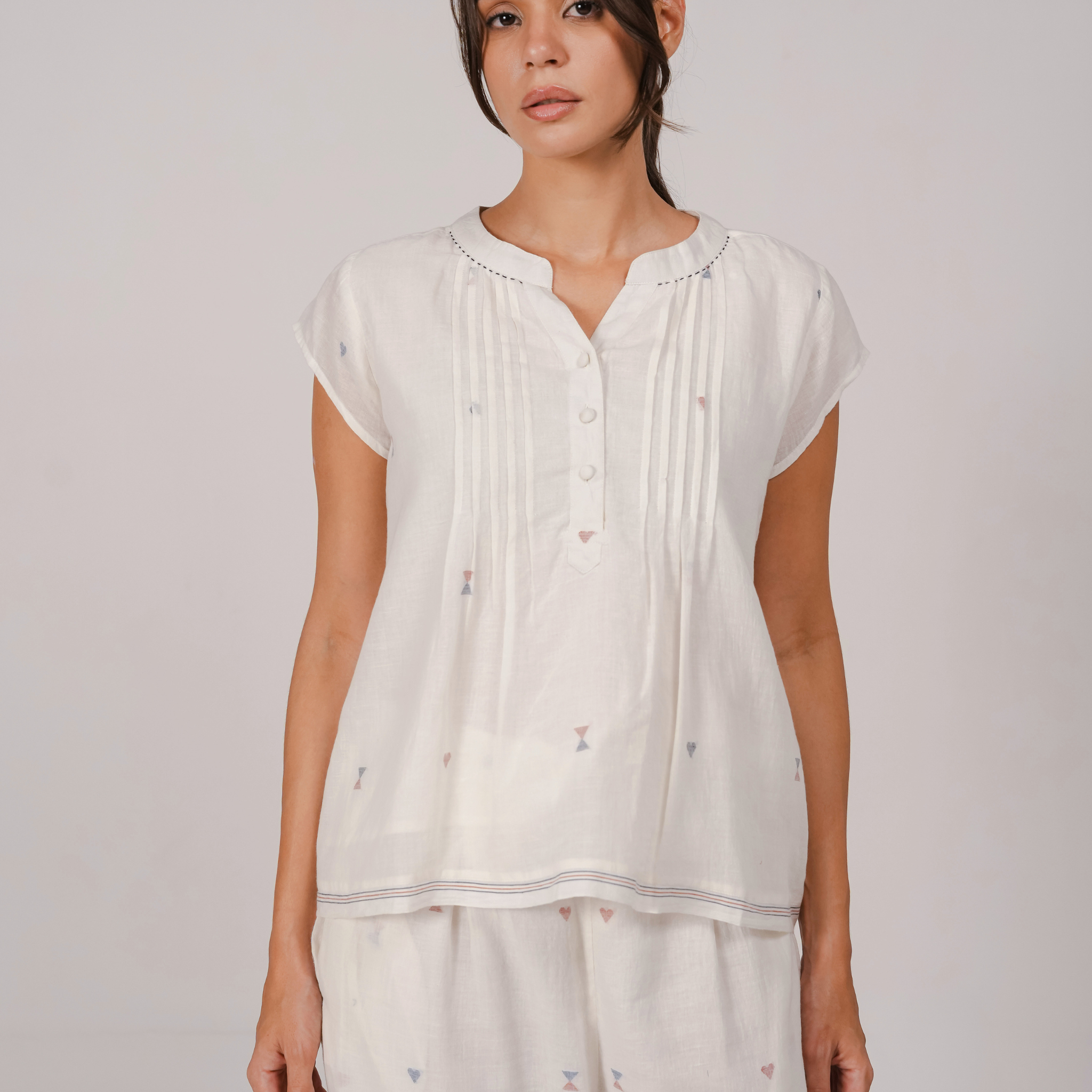 Elsa Top White