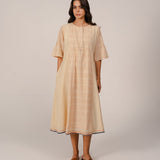 Evie Dress Beige