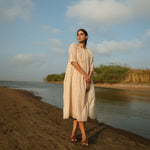 Evie Dress Beige