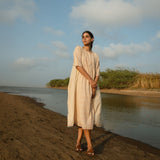 Evie Dress Beige