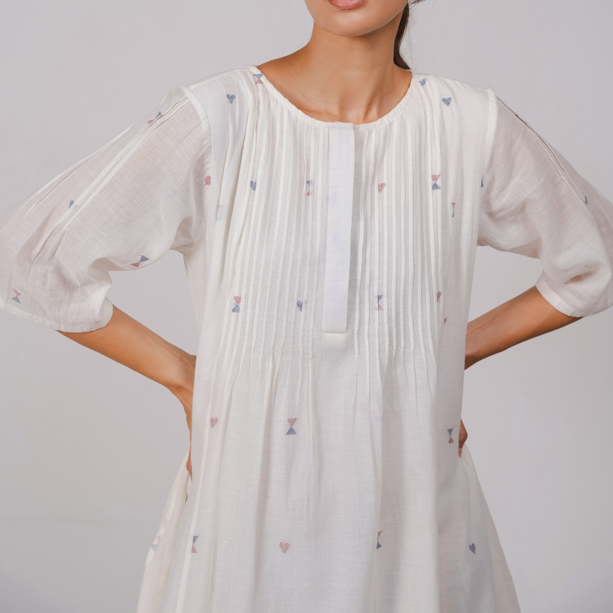 Evie Dress White