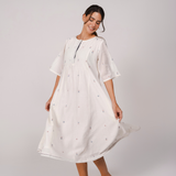 Evie Dress White
