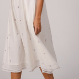 Evie Dress White
