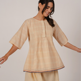 Evie Top Beige