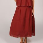 Macy Skirt Red