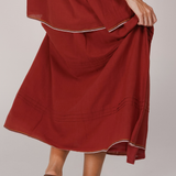 Macy Skirt Red