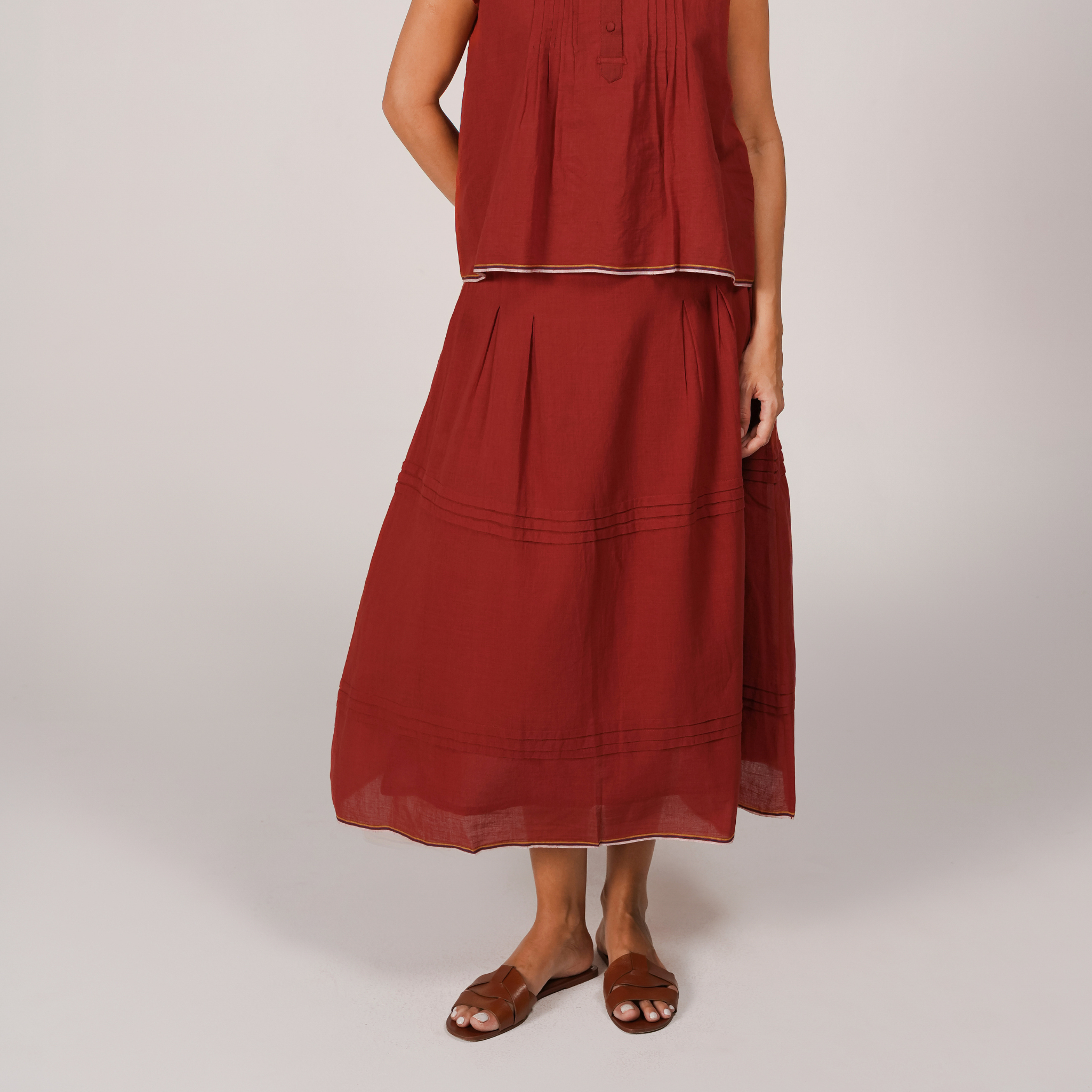 Macy Skirt Red