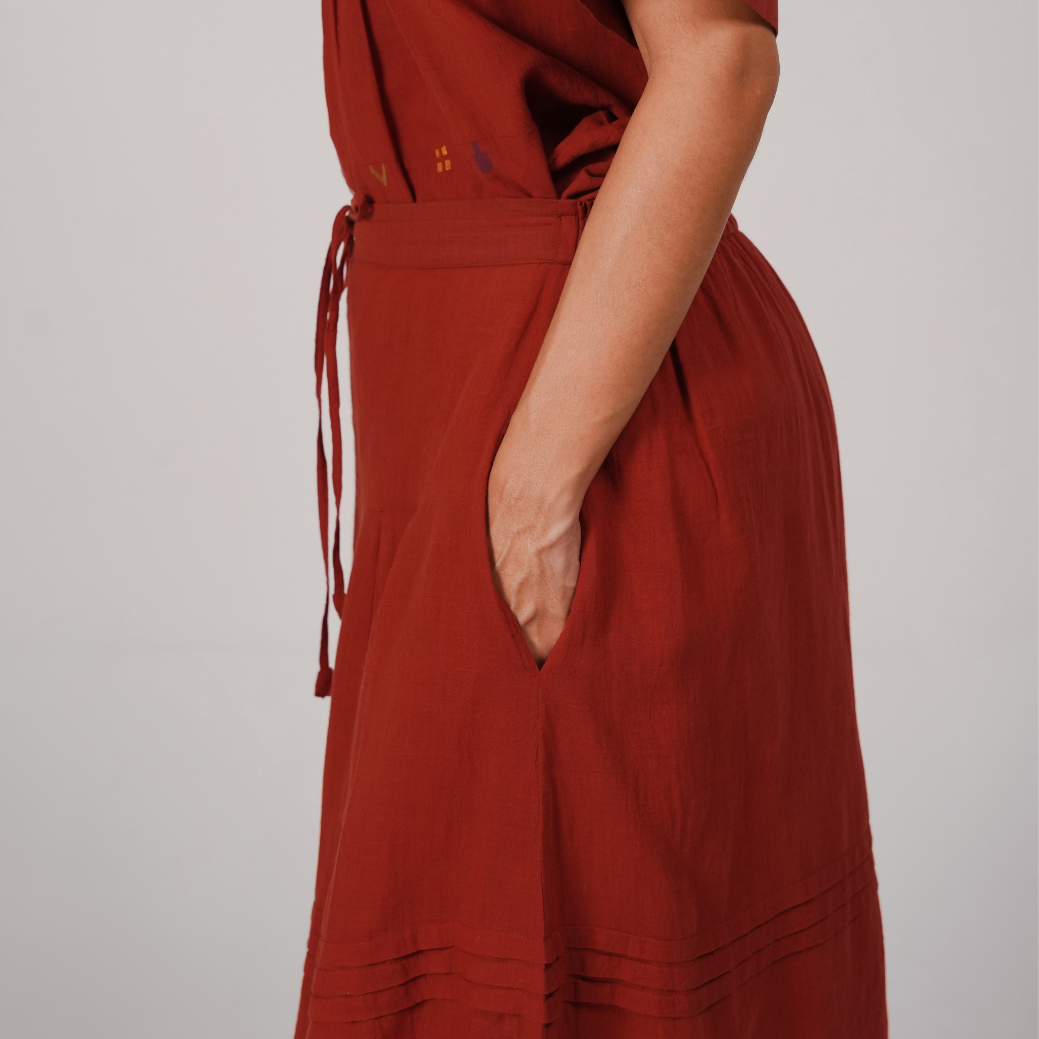 Macy Skirt Red