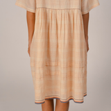 Rena Dress - Beige Check