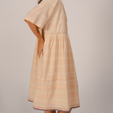 Rena Dress - Beige Check