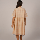 Rena Dress - Beige Check
